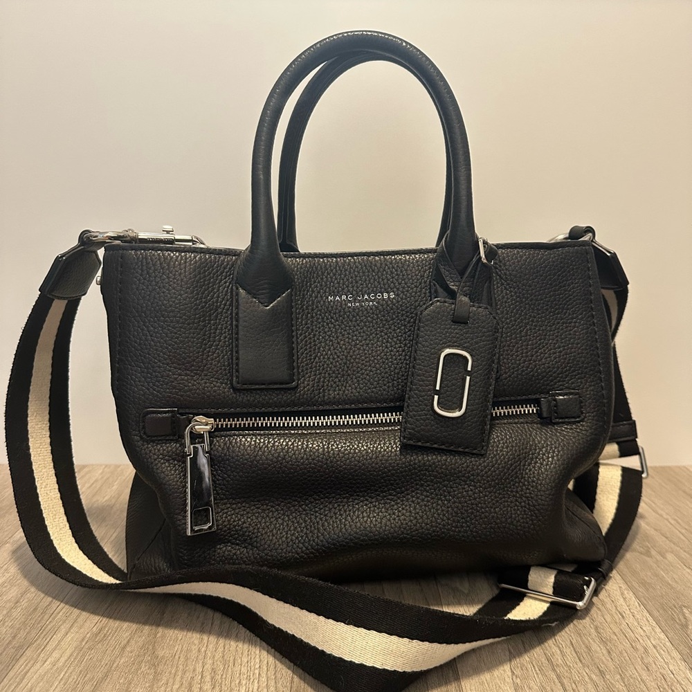 Marc Jacobs Black Leather Gotham Bag - Picture 2 of 10